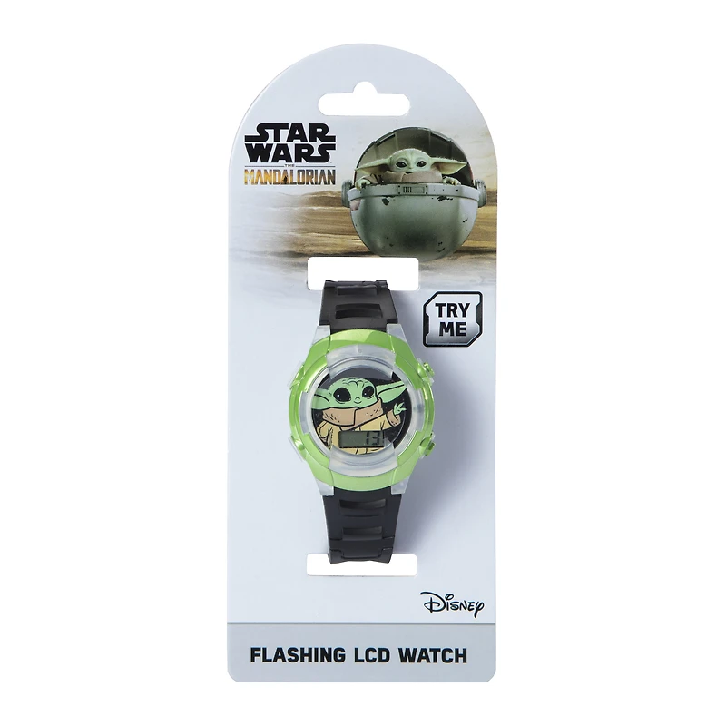 The Mandalorian The Child Lcd Watch