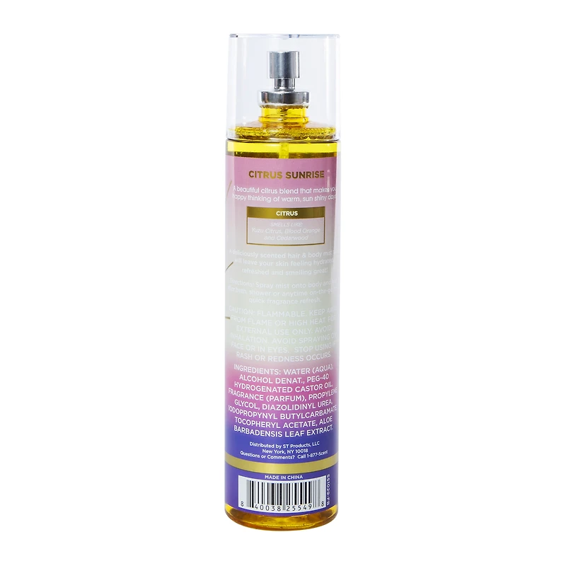 Citrus Sunrise Hair & Body Fragrance Mist 7 Fl.oz