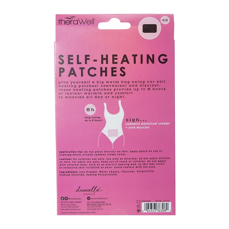 Therawell® Self-Heating Patches 4-Count