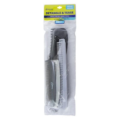 8-Pack Glitter Comb Set