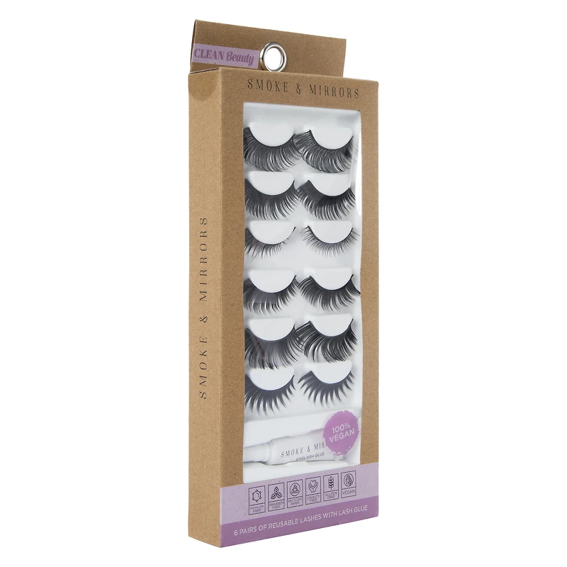 Smoke & Mirrors Eyelash Set 6-Pack