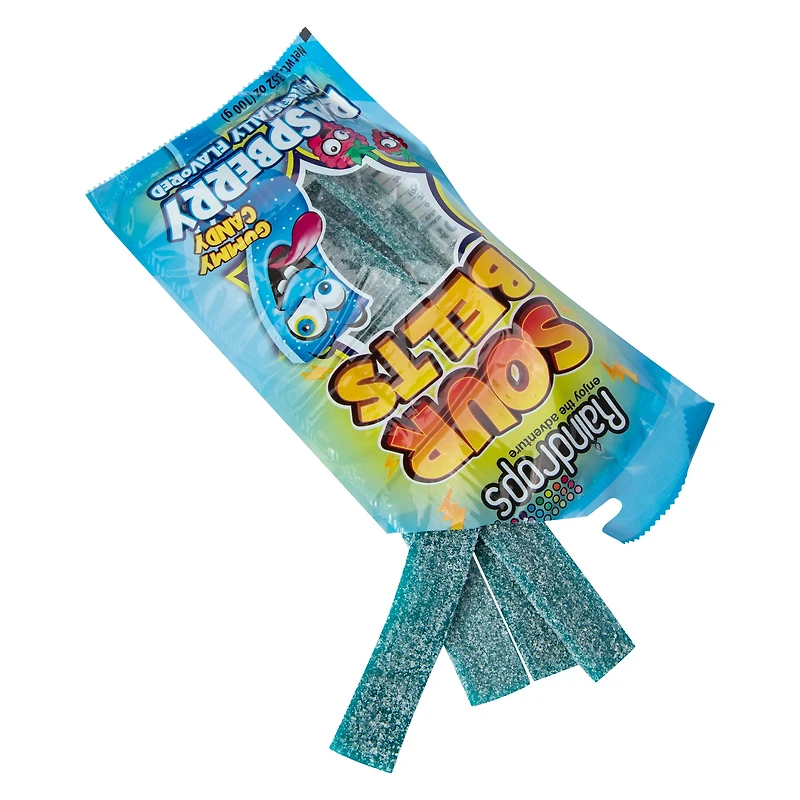 Raindrops® Raspberry Sour Belts Gummy Candy 3.52oz