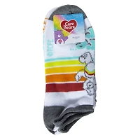 Care Bears™ No-Show Socks 5-Pack - Gray Border