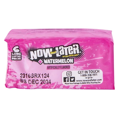 Now & Later® Watermelon Chew Candy
