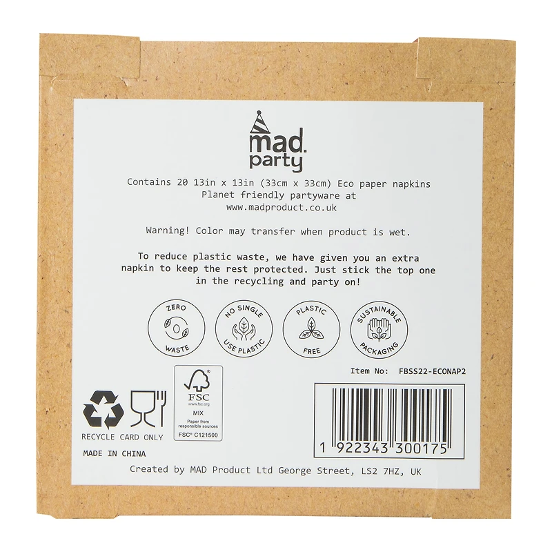 Paper Napkins 20-Count - Confetti