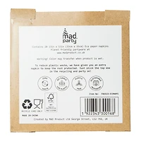 Eco-Friendly Paper Napkins 20-Count - Dots