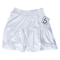 White Ruffle Skirt