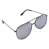 Mens Mirrored Aviator Sunglasses