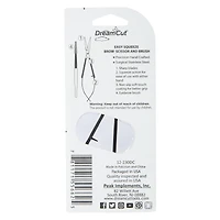 Dream Cut® Easy Squeeze Brow Scissors & Brush