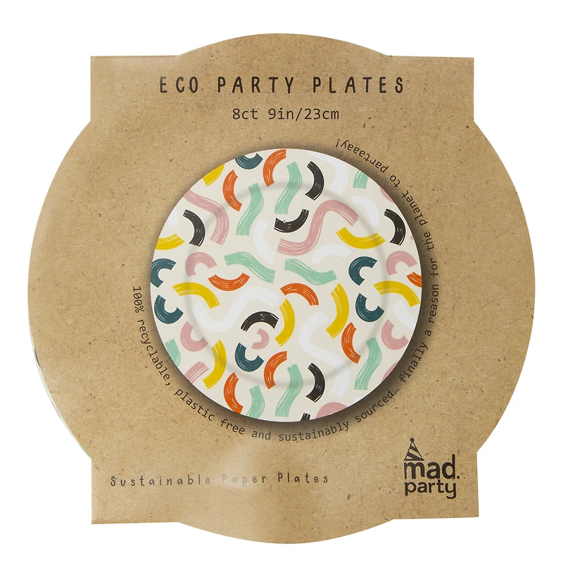 Eco-Friendly Paper Plates 8-Count