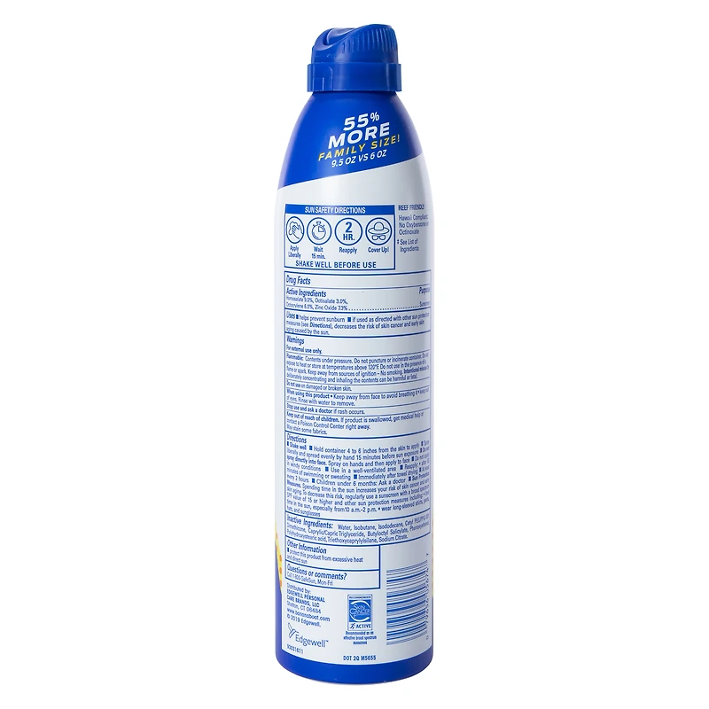 Banana Boat® Kids Mineral Enriched Spray Spf 50+ Sunscreen 9.5oz