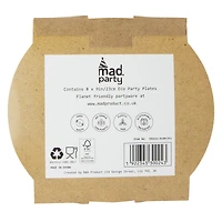 Eco-Friendly Paper Plates 8-Count