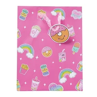 Cute Icon Medium Gift Bag 8in x 10in