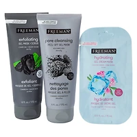 Freeman® Face Mask Set 3-Count - Cleansing Exfoliating