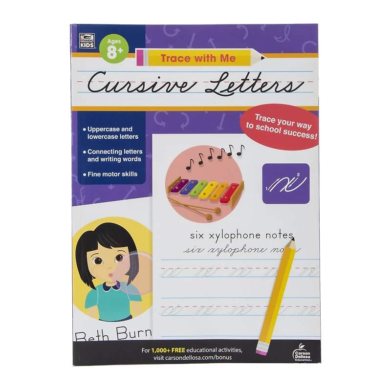Trace With Me Cursive Letters Practice