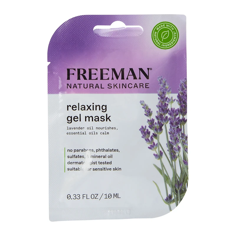 Freeman® Lavender Relaxing Gel Mask 0.33 Fl.oz