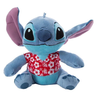 Disney Stitch Stuffed Animal With Hawaiian Shirt 8.6in