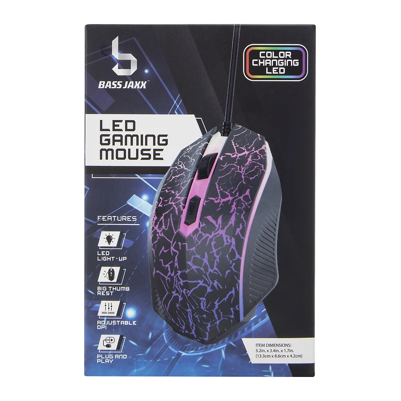 Wired LED Gaming Mouse