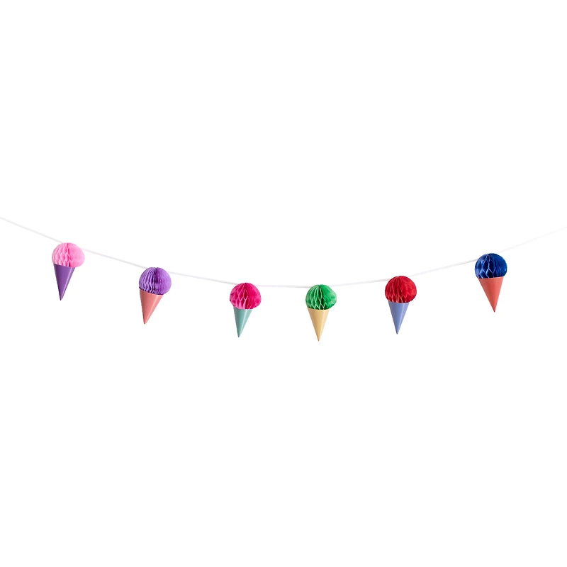 Honeycomb Ice Cream Banner 60in