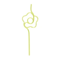 Fun Shaped Reusable Straws 4-Count