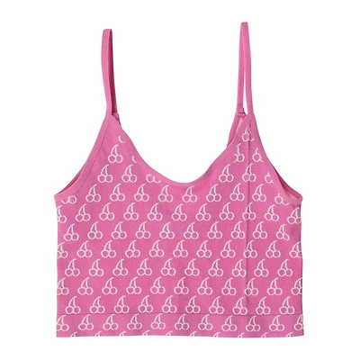 Cherry Pattern Seamless Brami