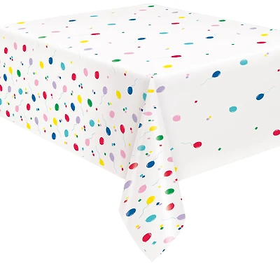 Plastic Table Cover 54in x 84in - Vibrant