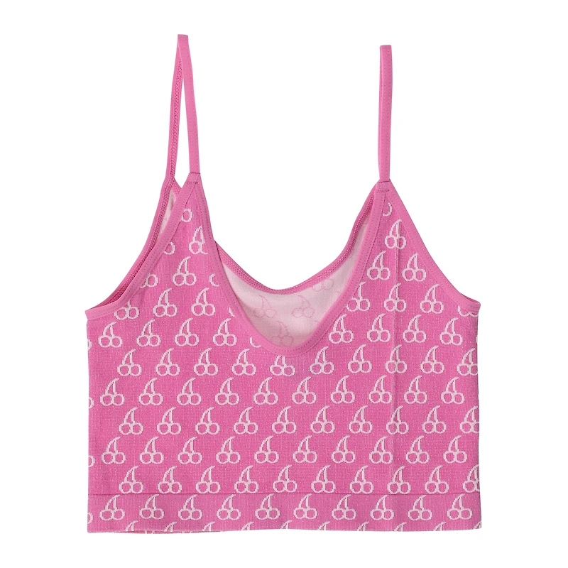 Cherry Pattern Seamless Brami