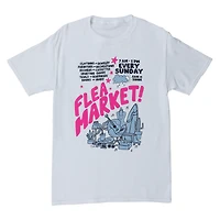 Flea Market Poster Graphic Tee