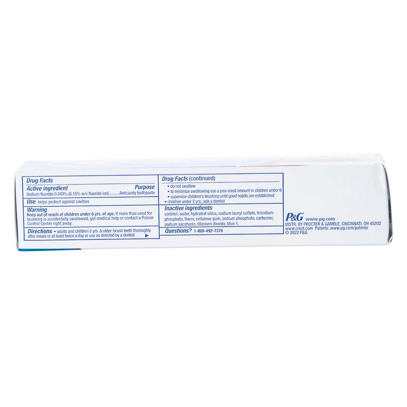 Crest® Fluoride Anticavity Toothpaste 4.2oz