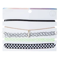 Choker Necklaces 5-Pack