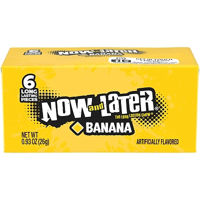 Now And Later® Banana 6-Piece (Styles May Vary)