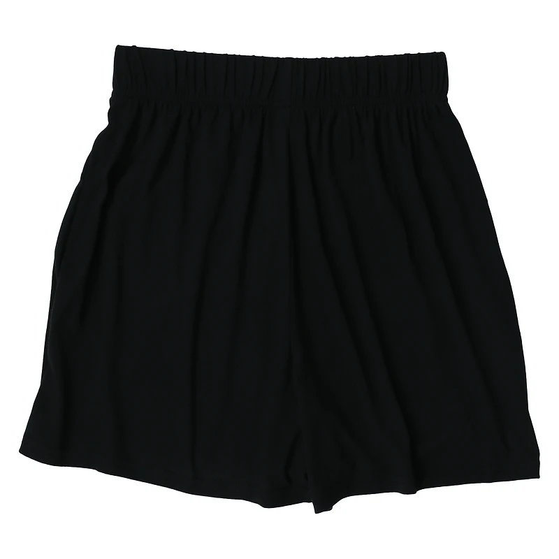Black Wrap Skort