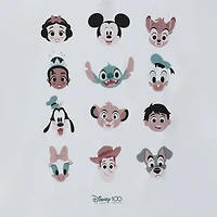 Disney Character Faces Graphic Tee