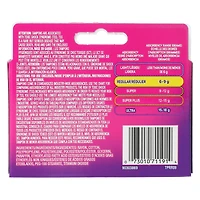 Tampax® Pocket Radiant™ Compact Regular Tampons 3-Count
