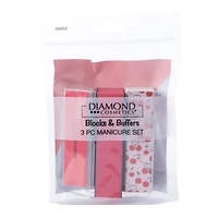 3-Piece Blocks & Buffers Nail Care Set - Cherries