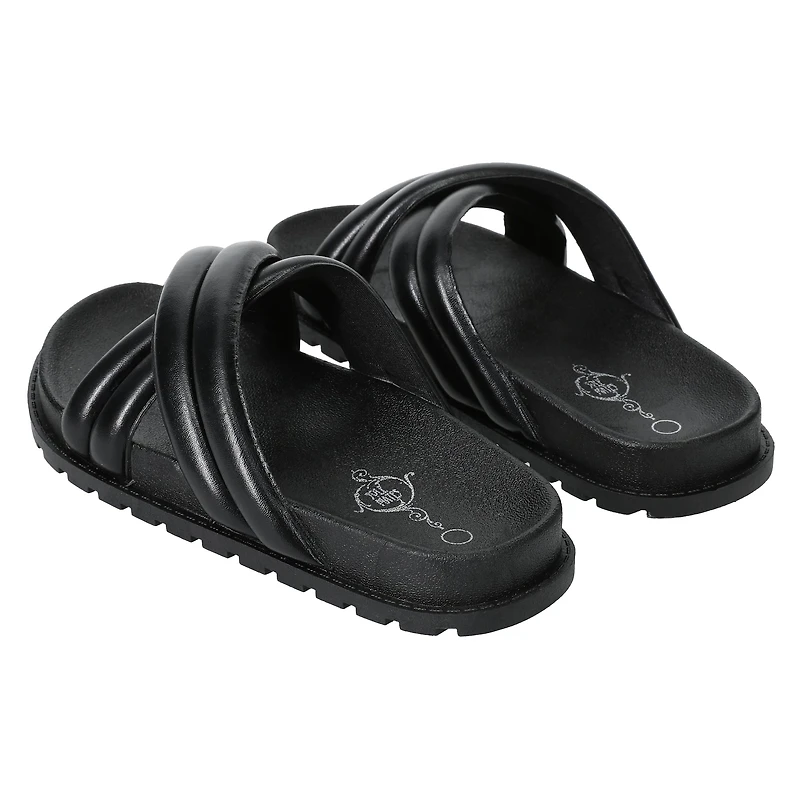 Ladies Black X-Band Sandals