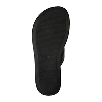 Ladies Vegan Leather Flip Flops