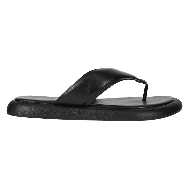 Ladies Vegan Leather Flip Flops