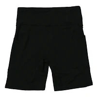 Series-8 Fitness™ Black Bike Shorts