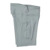 Series-8 Fitness™ Gray Bike Shorts