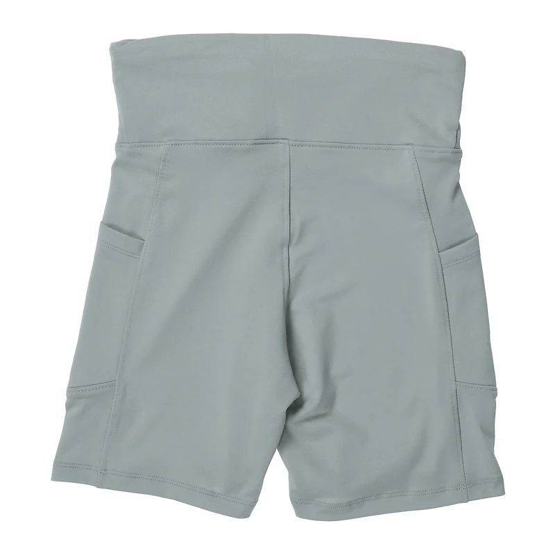 Series-8 Fitness™ Gray Bike Shorts
