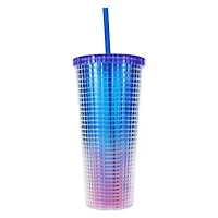 Iridescent Grid Tumbler 24oz