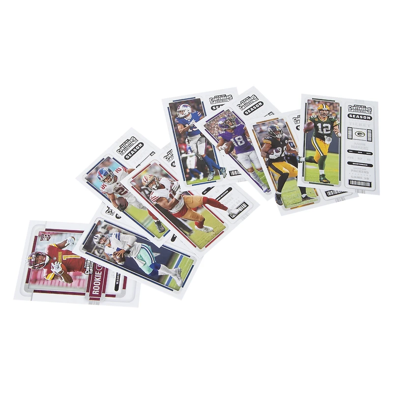 Panini Contenders 2022 Football Trading Cards 8-Pack