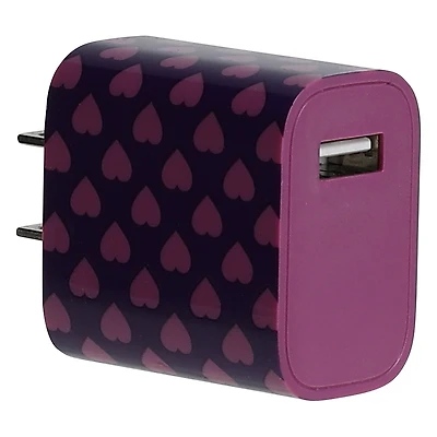 USB-A Pattern Wall Charger