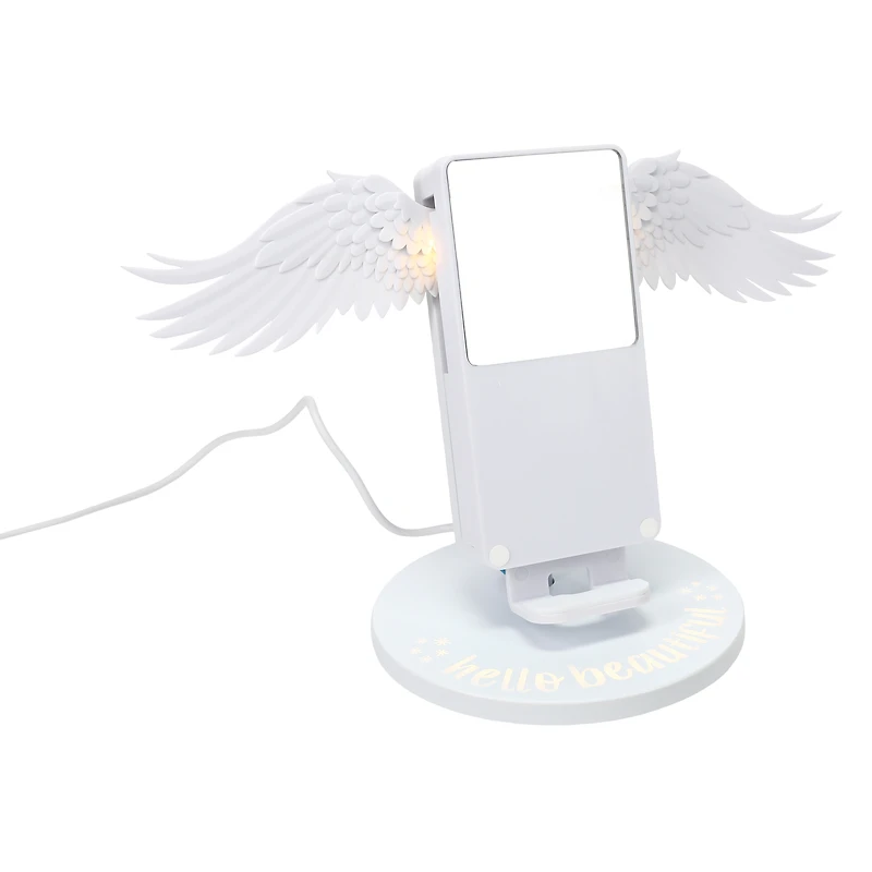 LED Angel Wing Wireless Charging Stand 5W