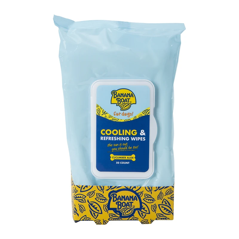 Banana Boat™ For Dogs! Cooling & Refreshing Wipes 50-Count