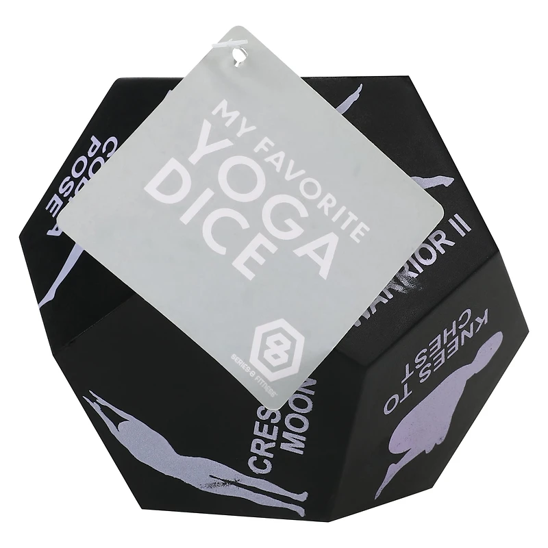 Series-8 Fitness™ 12-Sided Yoga Dice