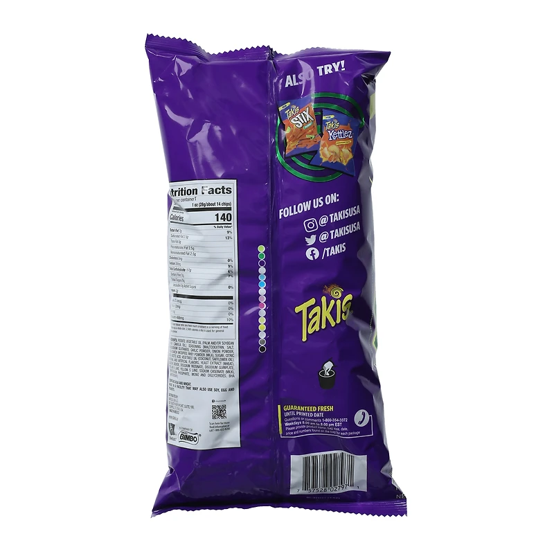 Takis® Kettlez Jalapeno Typhoon Chips 8oz