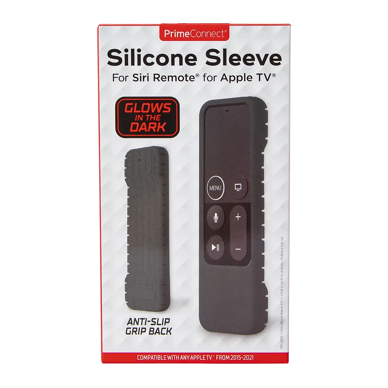 Glow-in-The-Dark Silicone Sleeve For Siri Remote® Apple Tv®