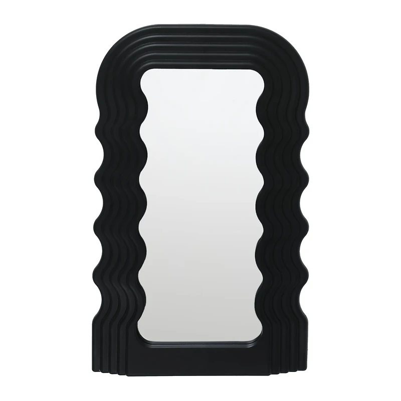 Wavy Wall Mirror 10in x 16in